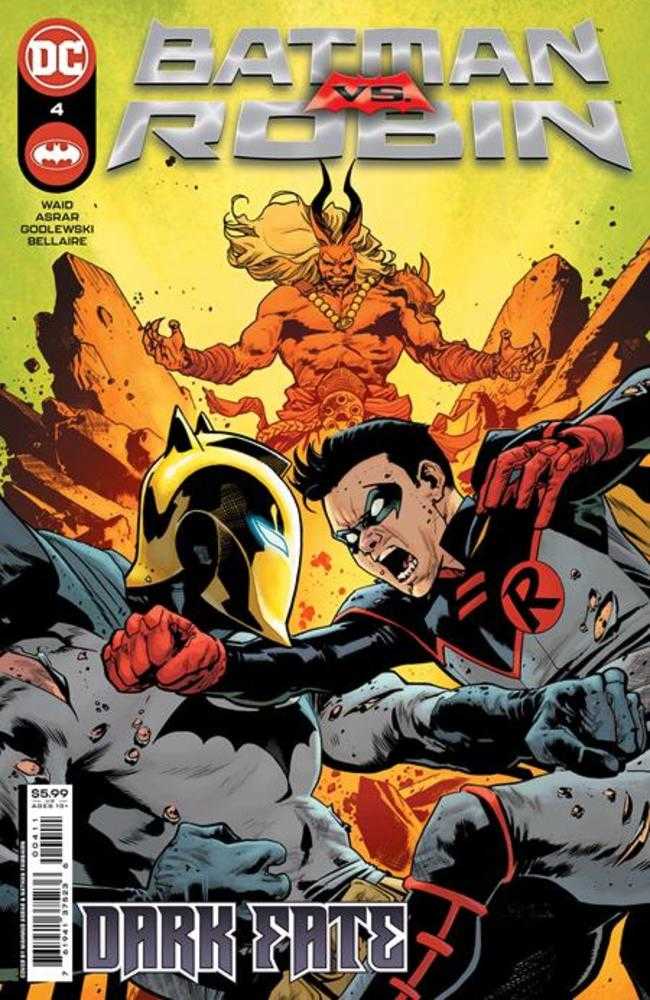 Batman vs Robin #4 (Of 5) Cover A Mahmud Asrar - DC Comics Graphic Novel Collection - Perfect for Superhero Fans & Comic Book Collectors