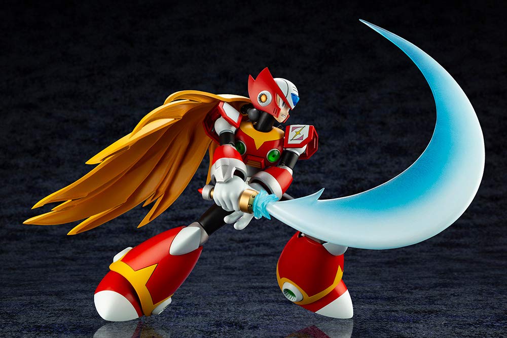Kotobukiya MEGA Man X - Zero Action Figure Model Kit | Buildable Collectible Toy for Anime & Gaming Fans | Perfect for Display, Cosplay, and Gift Giving