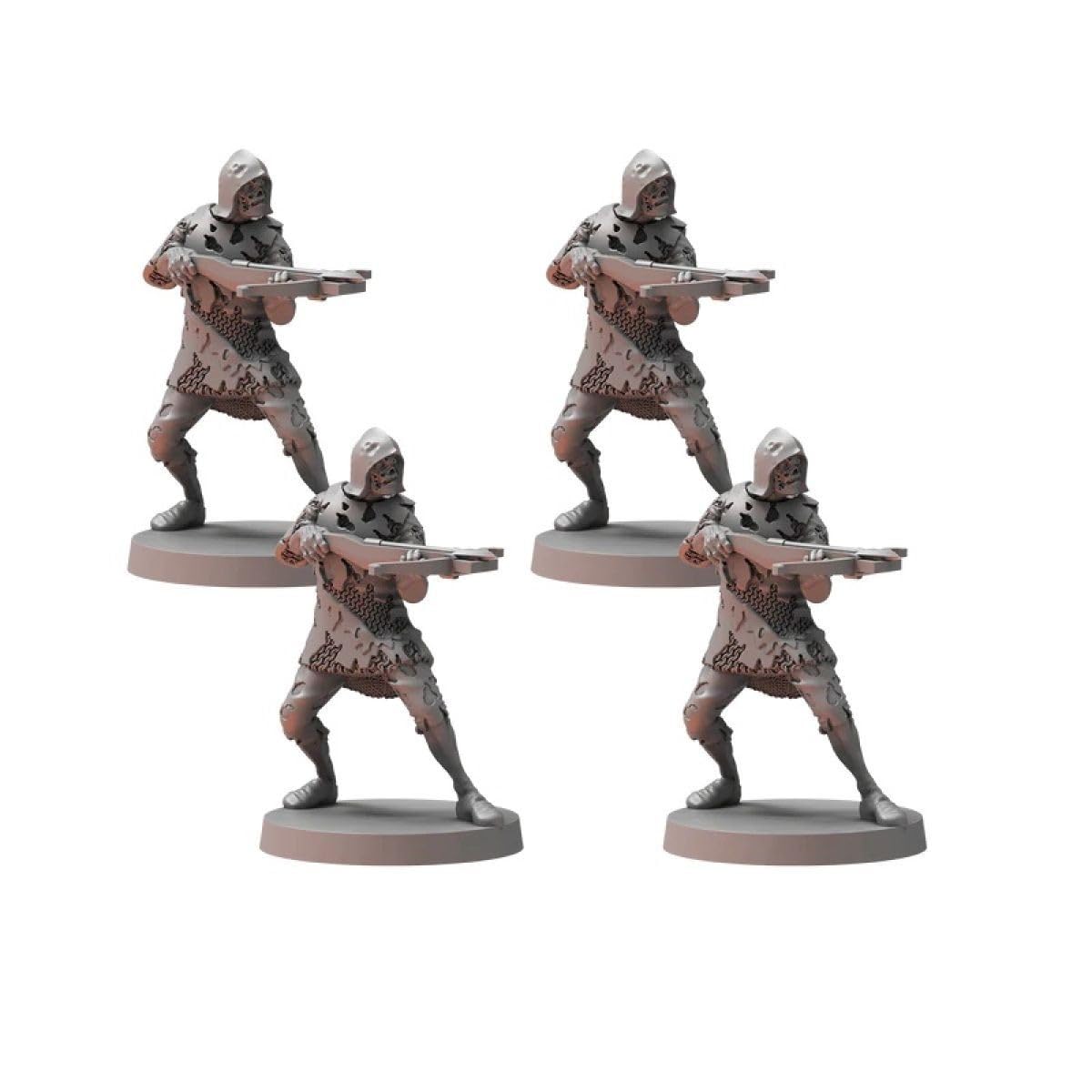 Dark Souls RPG Hollow Crossbowmen Miniatures & Cards for Tabletop Gaming