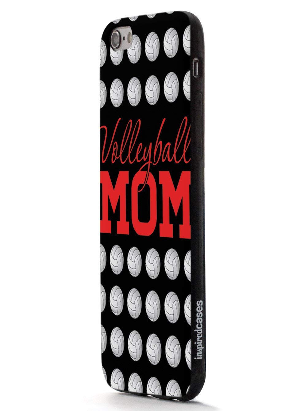 **Inspired Cases - Shockproof iPhone 8 Plus Case with 3D Textured Design - Durable Protective Cover for Apple iPhone 8 Plus - Perfect for Volleyball Moms & Active Lifestyles**