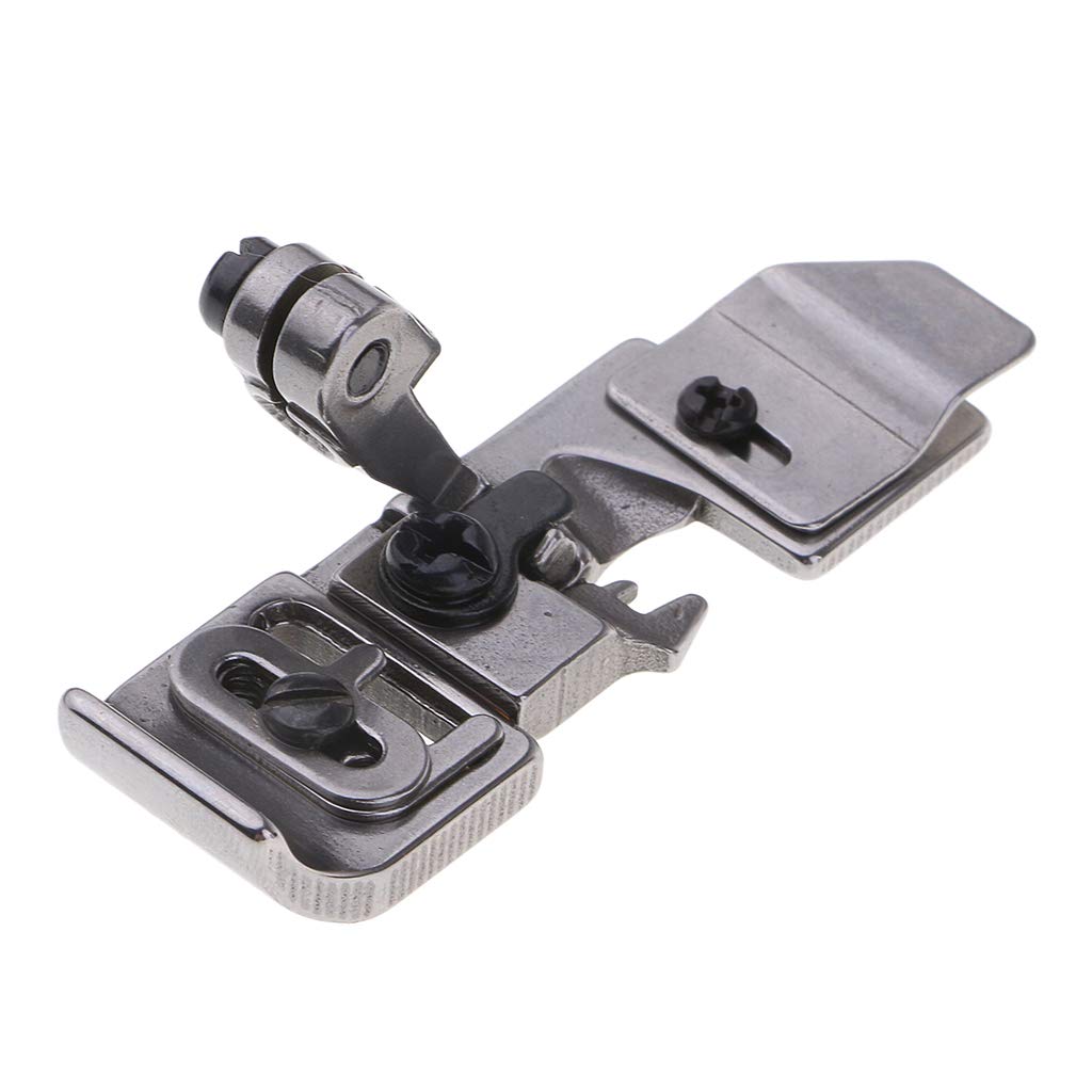 LoveinDIY 3-Thread Overlock Presser Foot for Industrial Sewing Machines - Perfect for Serging, Hemming & Professional Garment Construction