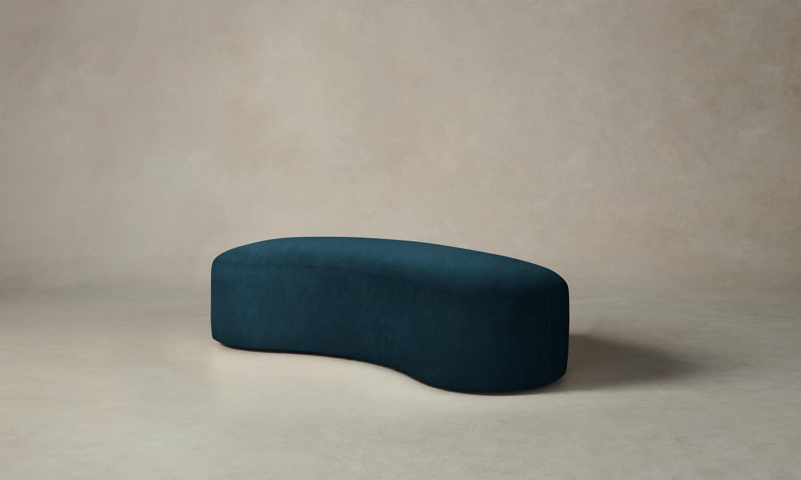 Chelsea Daybed with Performance Velvet Upholstery in Lagoon Blue - Perfect for Living Rooms, Guest Rooms & Cozy Reading Nooks