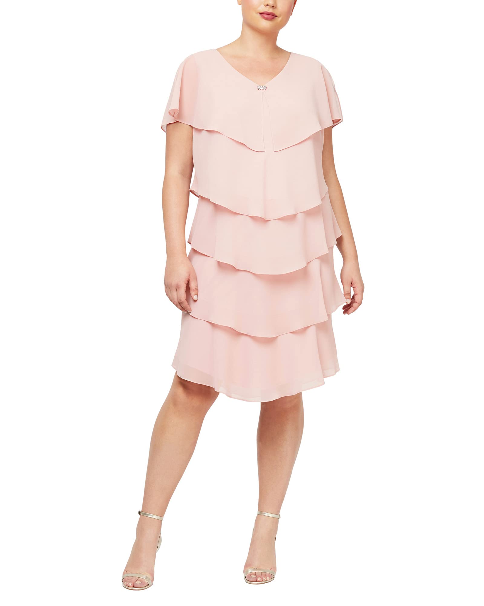 Plus Size Tiered Dress for Women | Flowy & Comfortable Summer Maxi Dress | Perfect for Beach, Vacation & Casual Outings