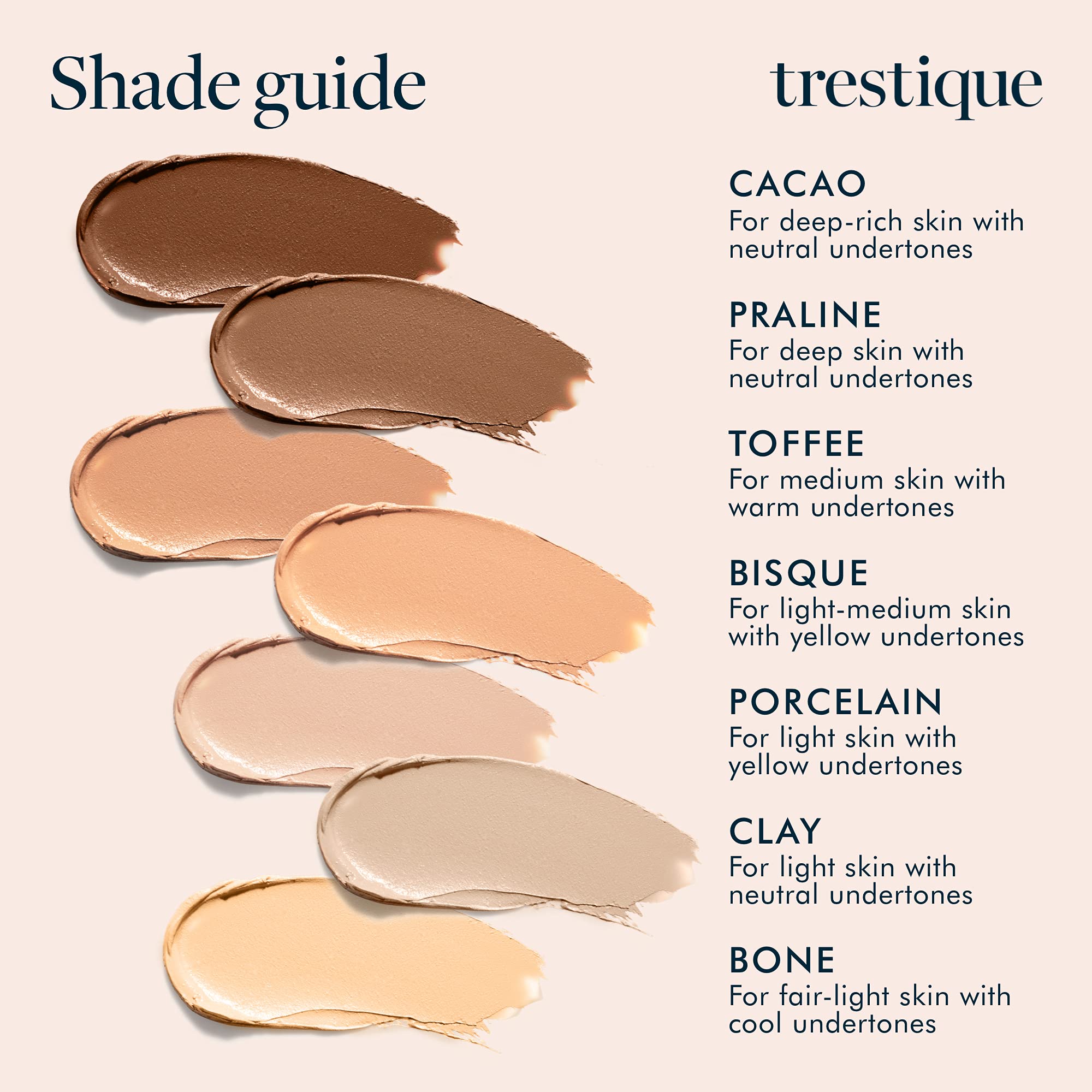 Trestique Refillable Concealer Crayon with Built-In Blending Sponge | Clean & Sustainable Under Eye Makeup | Dark Circle Corrector for Flawless Coverage | Perfect for Travel & Everyday Natural Look
