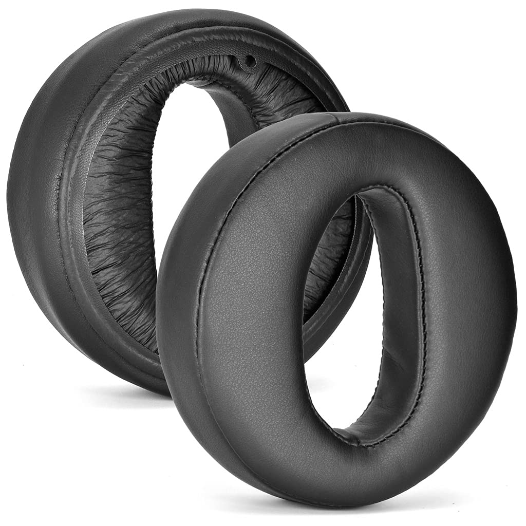 Premium Genuine Leather Ear Pads Replacement for Sony MDR-Z7 & MDR-Z7M2 Headphones - Noise Isolating Memory Foam Cushions for Enhanced Comfort During Gaming, Music & Studio Sessions