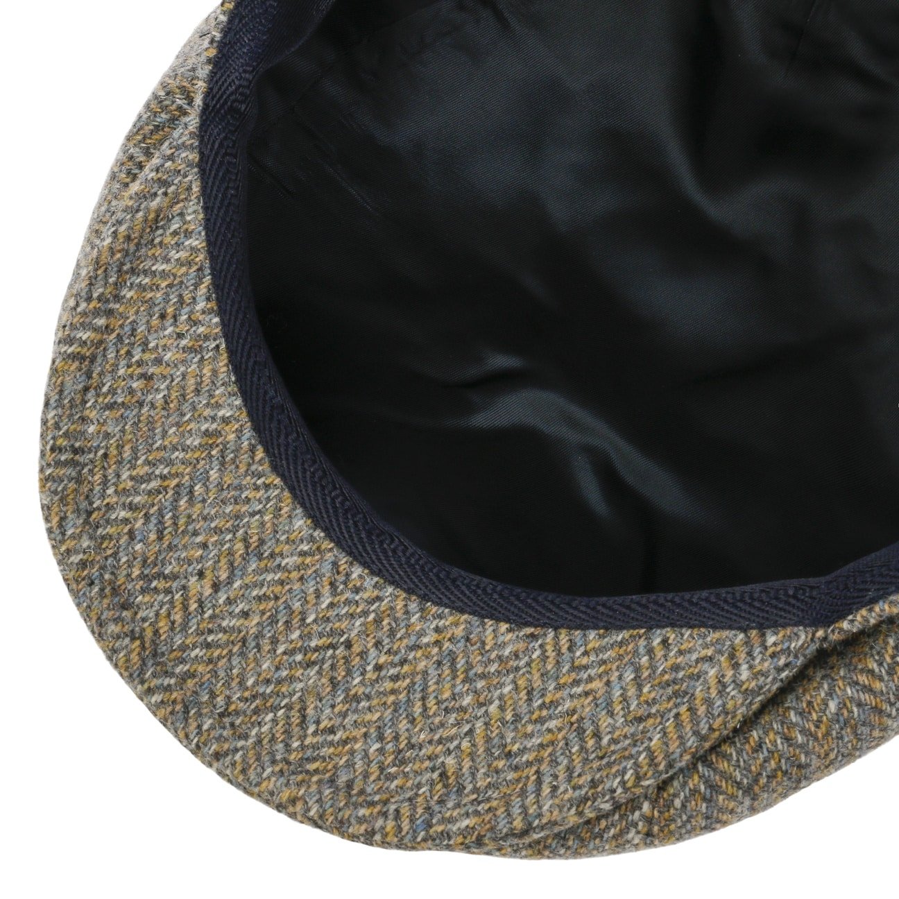 Bailey 1922 Galvin Stripe Herringbone Flat Cap - Classic Wool Ivy Newsboy Hat for Men | Perfect for Fall, Winter & Outdoor Activities