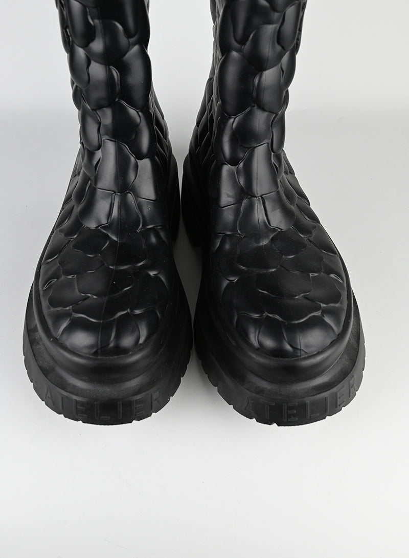 Valentino Rose Edition Rubber Boots - Size 39 | Waterproof Rain Boots for Women, Fashionable & Comfortable | Perfect for Rainy Days, Outdoor Adventures & Street Style