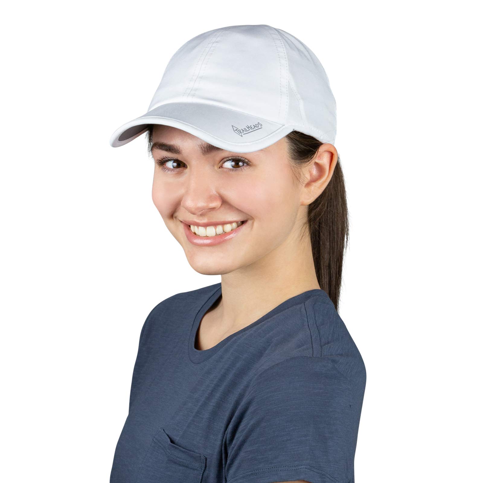 TrailHeads Women's UV Protection Running Hats - 50+ UPF Sun Hats for Outdoor Sports, Summer Baseball Caps for Tennis, Golf, Gym & Workout - Perfect for Hiking, Jogging & Beach Activities