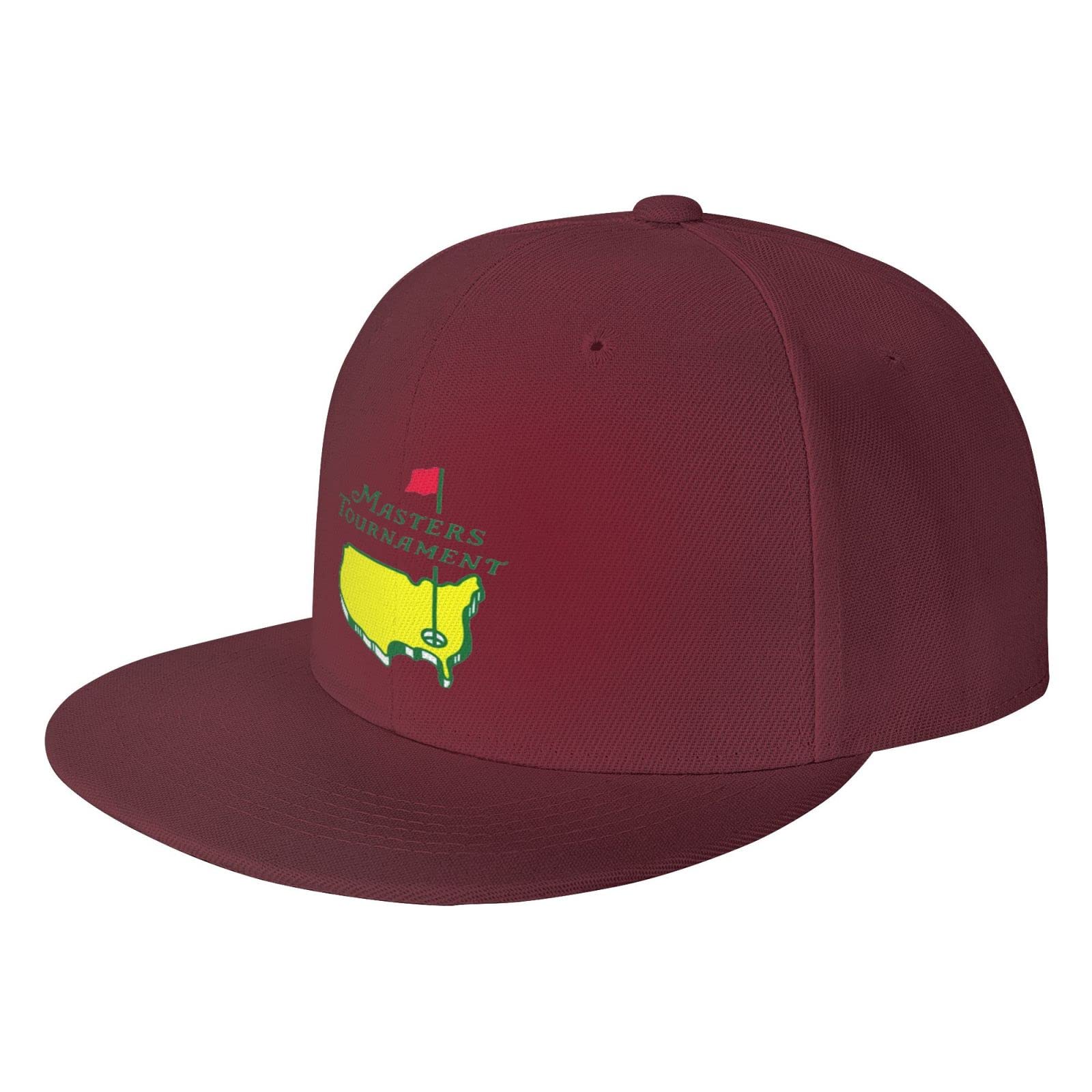 Augusta National Golf Masters Tournament Unisex Adjustable Baseball Cap - Straight Brim Printed Hat for Men & Women | Perfect for Golfing, Outdoor Sports & Casual Wear