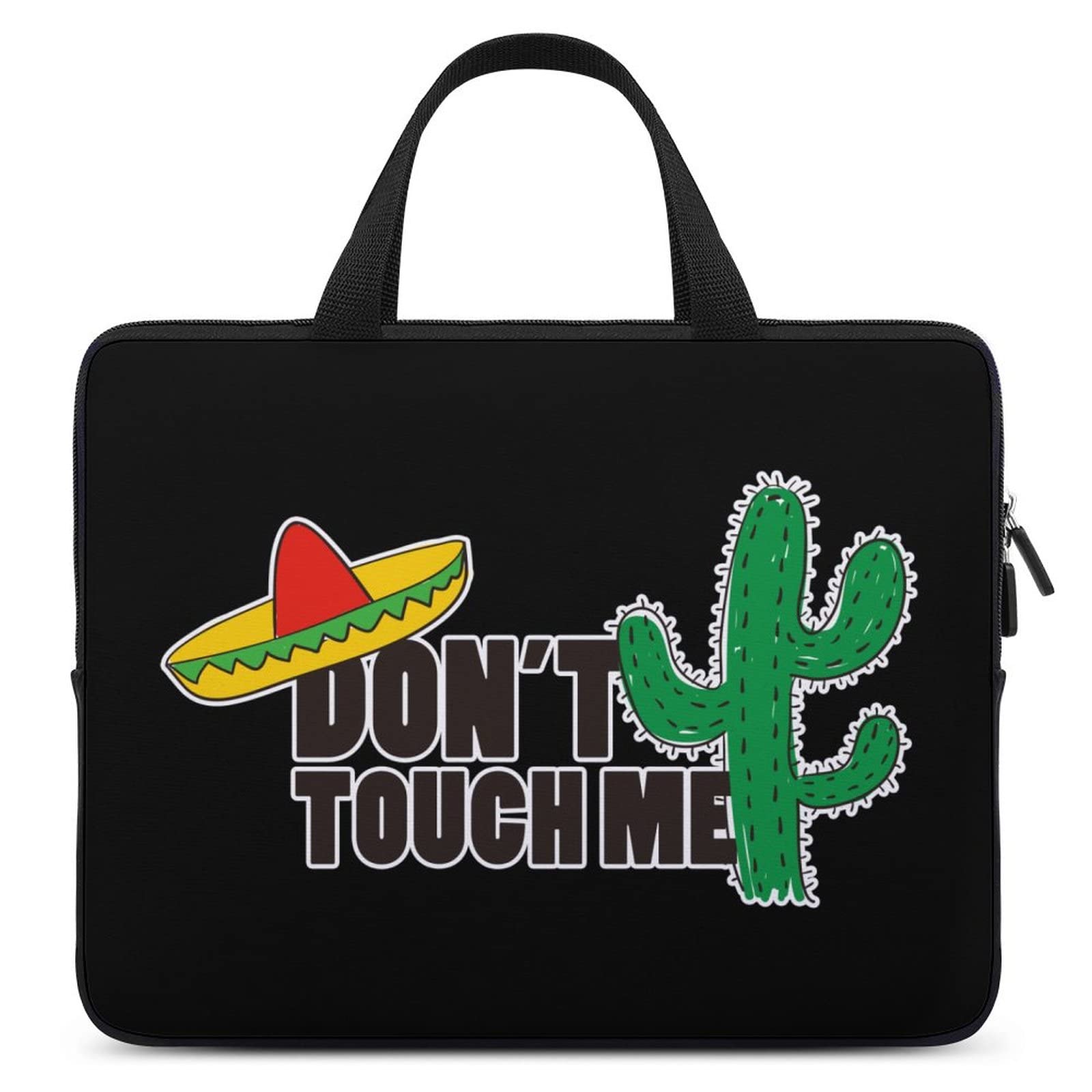 Waterproof Cactus Laptop Bag - Slim Business Briefcase for 15.6 Inch Laptops | Durable Computer Case for Work, Travel & School | Stylish Office & Commuter Accessory