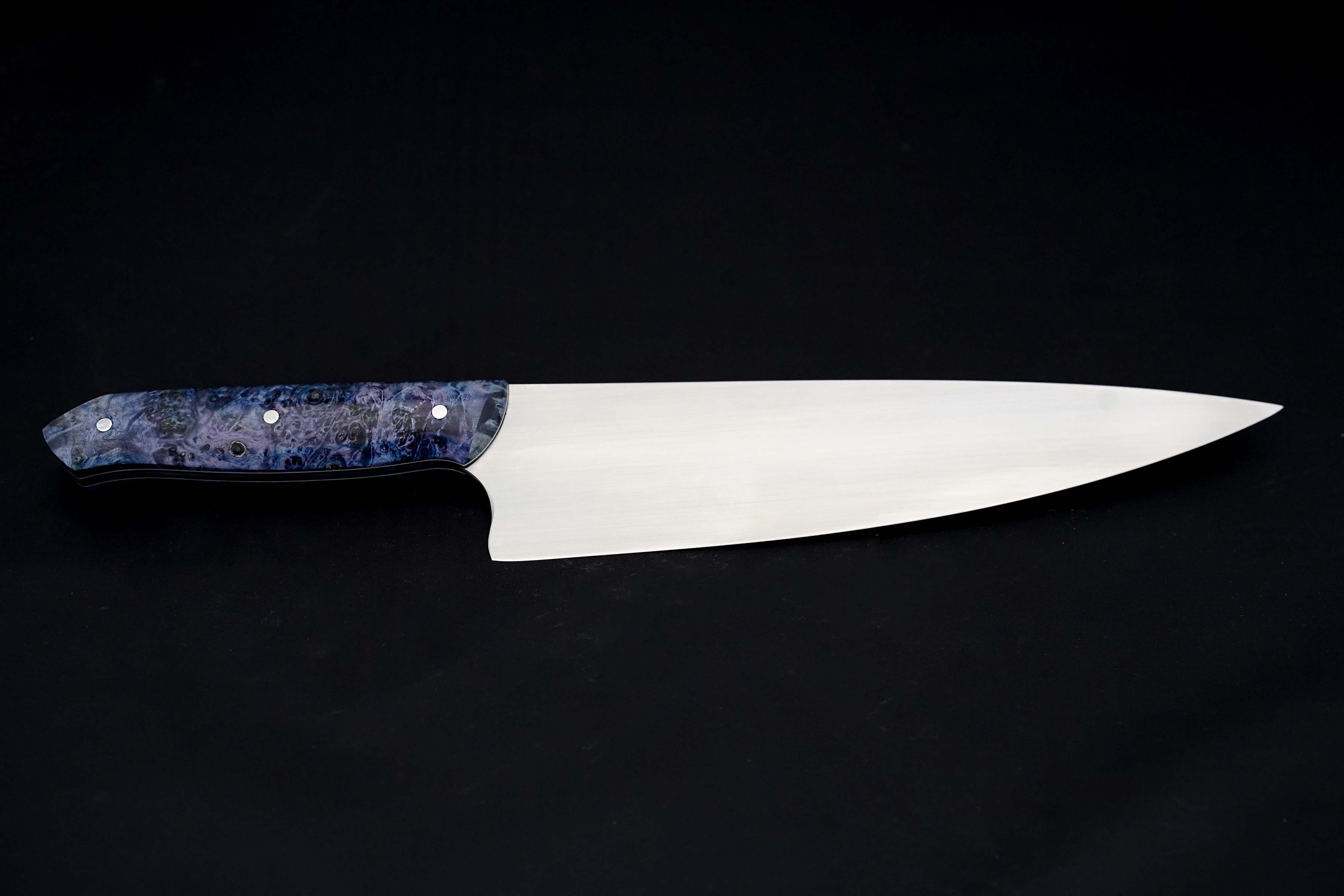 DCB Customs 8.5 Inch Professional Chef Knife - High Carbon Stainless Steel Kitchen Knife for Slicing, Dicing & Chopping - Perfect for Home Cooks & Professional Chefs