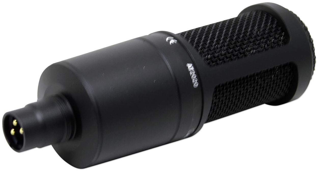 Audio Technica AT2041SP & AT2020+AT2021 Professional Studio Condenser Microphone Bundle with Mic Stand - Perfect for Podcasting, Voice Recording & Home Studio Setup