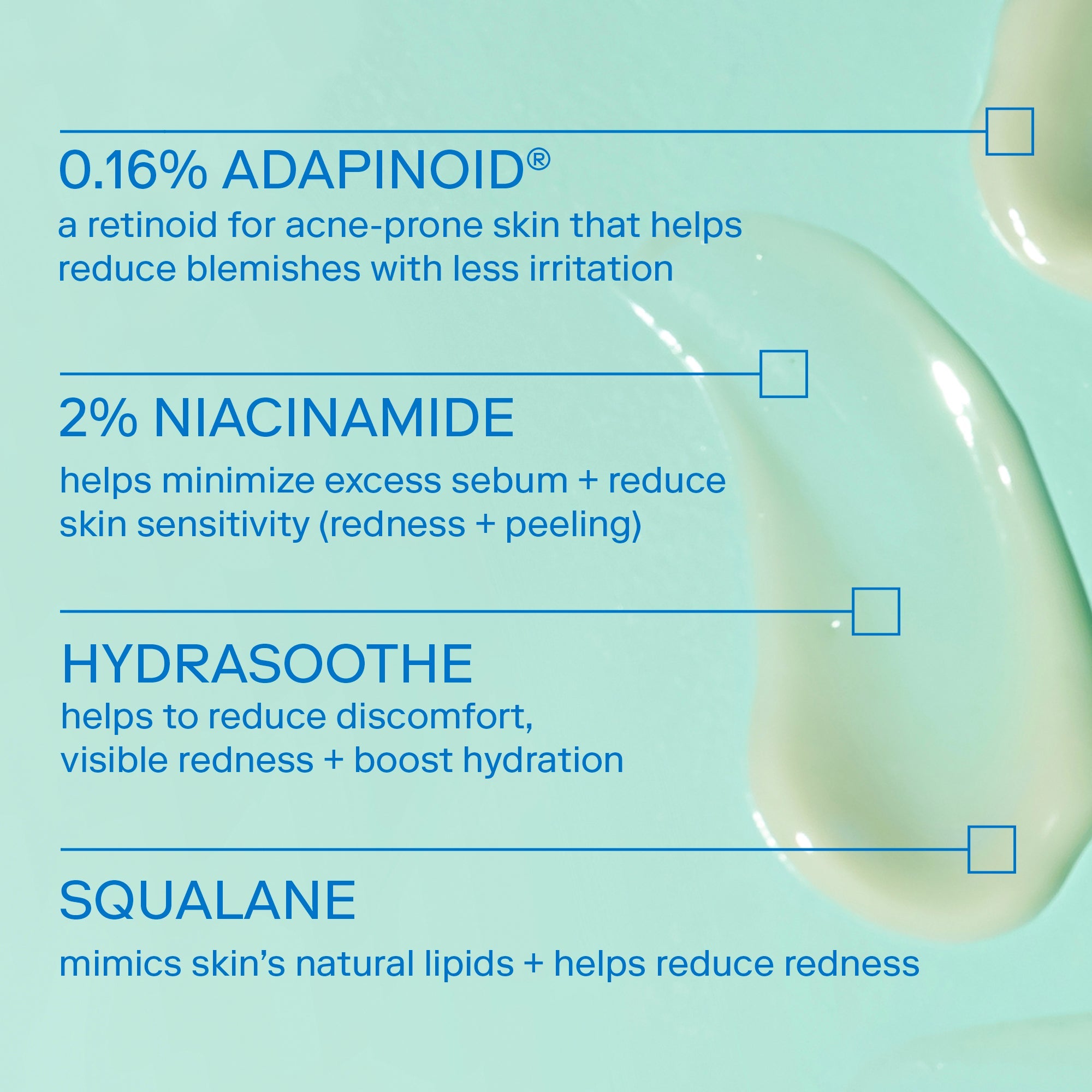 Mini Acne+ Adapinoid® Gel 7ml (0.23 fl.oz) - Dermatologist-Recommended Acne Treatment for Clear Skin | Perfect for Travel & Daily Skincare Routine