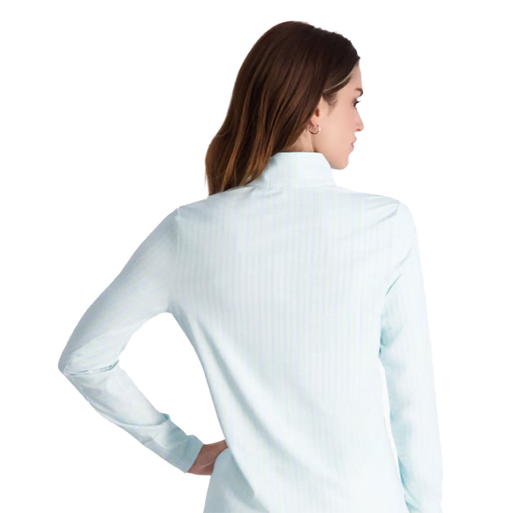 Fairway & Greene Elsie Zip Mock Women's Golf Pullover - Stylish & Comfortable for Golfing, Casual Wear & Outdoor Activities