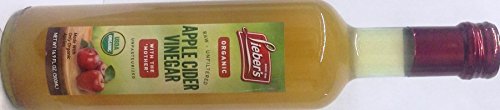 Organic Raw Unfiltered Apple Cider Vinegar 16.9oz (500ml) - KFP Certified, Pack of 3 - Perfect for Detox, Weight Loss & Healthy Skin Care
