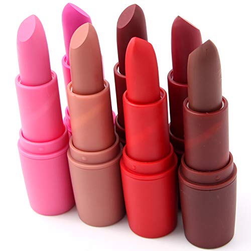 Miss Rose Long Lasting Matte Lipstick - Vibrant Red Shade, 3.4g | Perfect for Date Night, Parties & Everyday Wear