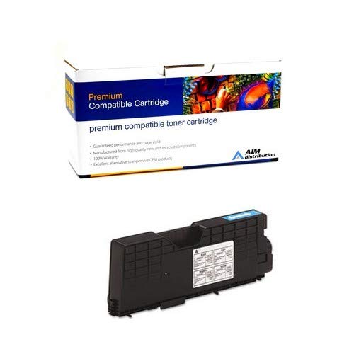 RICOH Type 165 Cyan Toner Cartridge Replacement (402459) - High Yield 6000 Pages - AIM Compatible - Perfect for Office Printers & Business Document Printing
