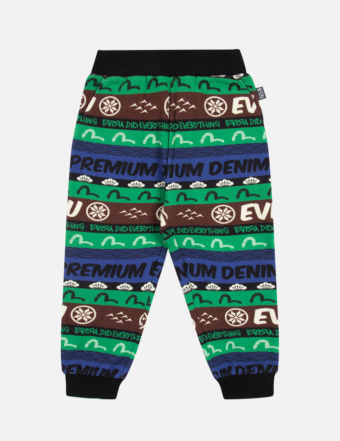 Fair Isle Pattern Logo Print Regular Fit Sweatpants for Men & Women - Cozy Winter Lounge Pants, Casual Joggers for Home, Travel & Outdoor Activities