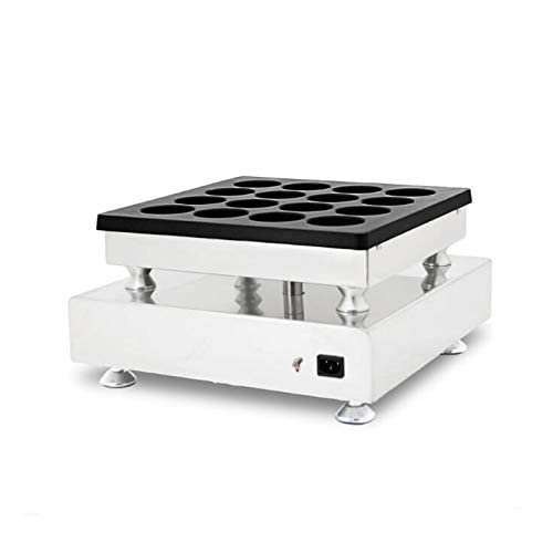 INTSUPERMAI 110V Commercial Waffle Maker - 16 Hole Non-Stick Electric Waffle Iron for Red Bean Cakes, Pancakes & Waffles - Perfect for Restaurants, Cafes, and Home Breakfast Cooking