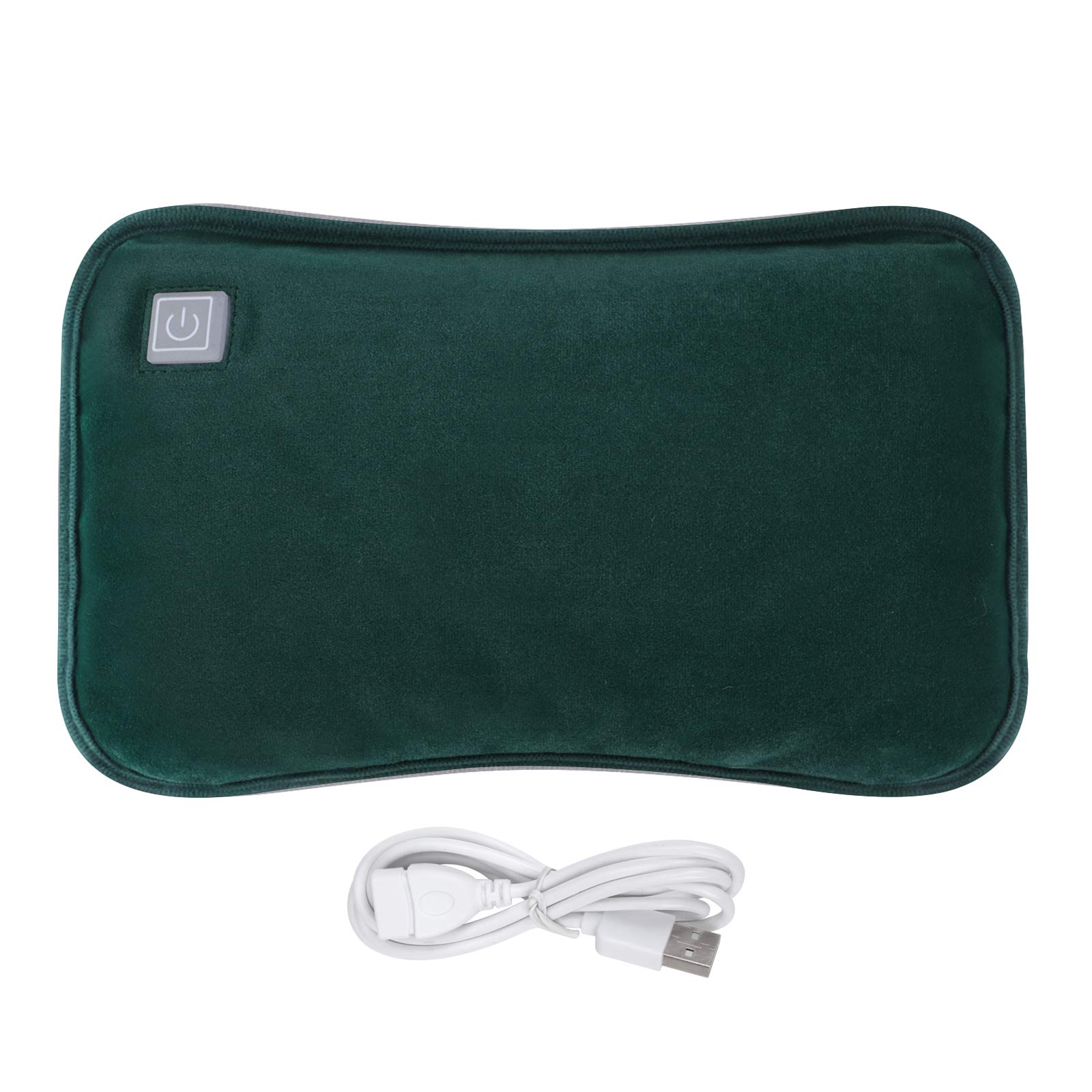 Rechargeable Electric Hot Water Bottle with Soft Flannel Cover - Large Capacity Thermal Hand Warmer for Winter, Pain Relief & Comfort - Perfect for Home, Office & Outdoor Use