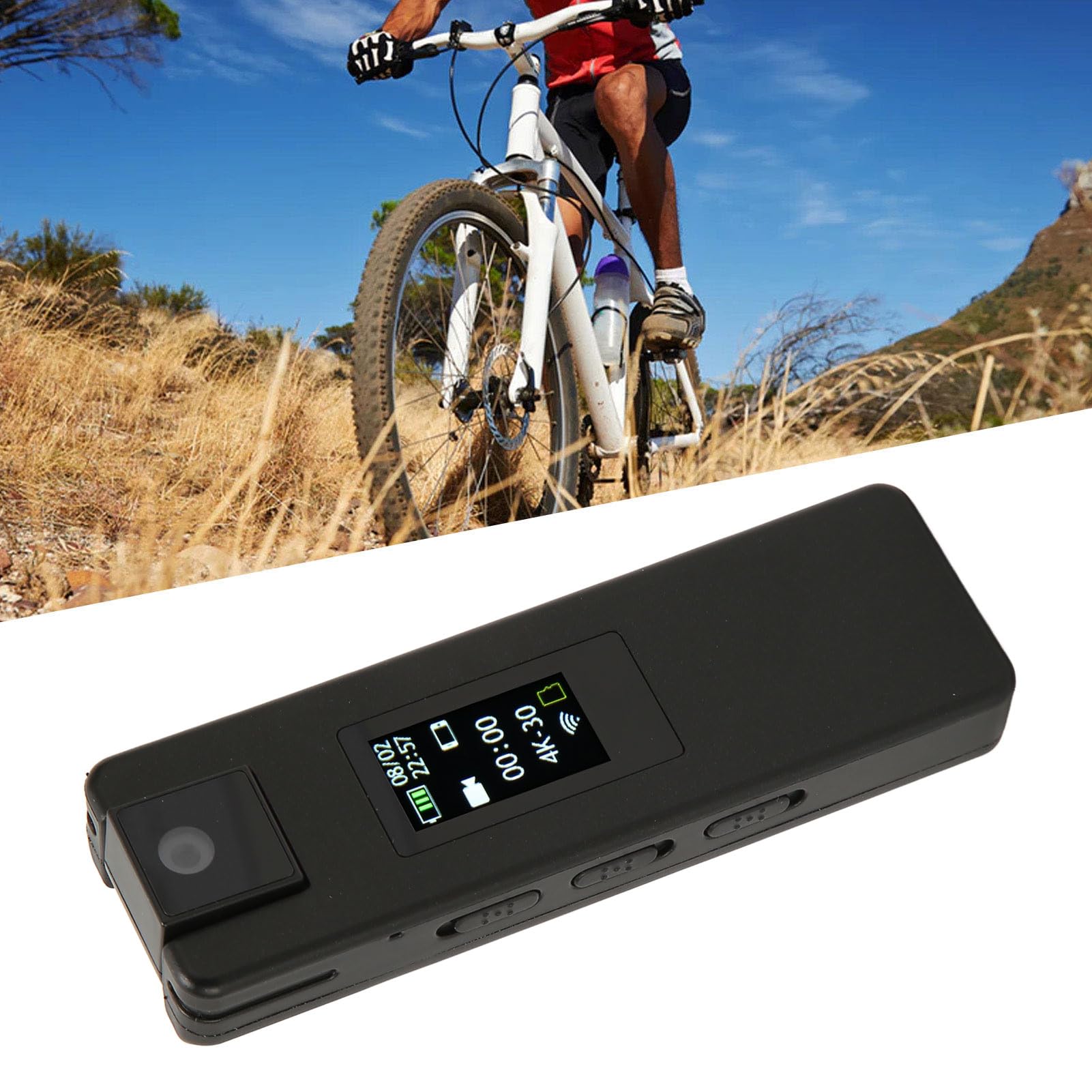 Body Worn Camera for Police & Security - 1080P HD Pocket Camera with 1500mAh Rechargeable Battery | Perfect for Horse Riding, Cycling, Outdoor Adventures & Evidence Recording