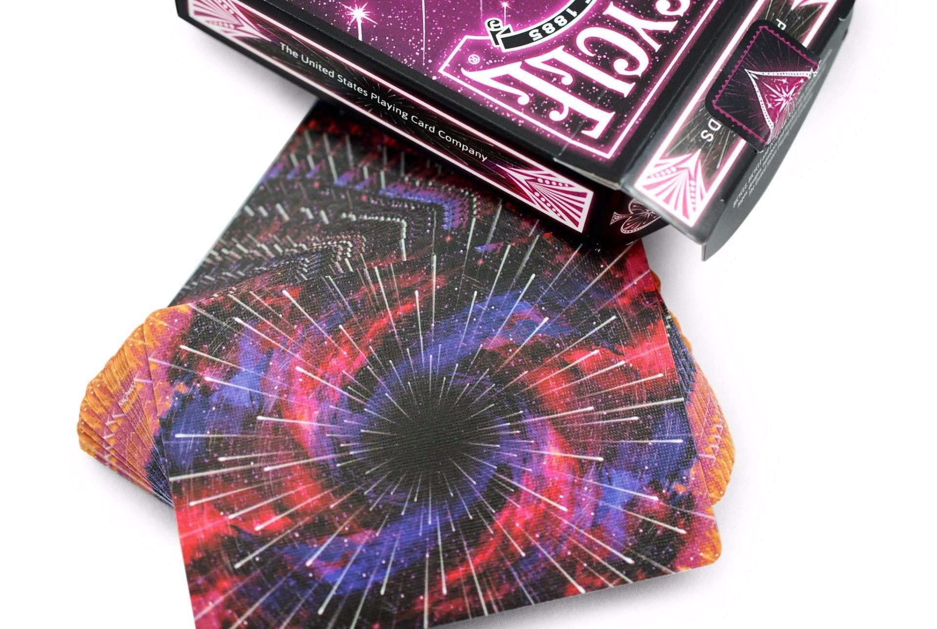 Bicycle® Starlight Shooting Star Playing Cards - Premium Deck for Magic Tricks, Cardistry & Poker Nights | Perfect for Professional Magicians, Card Players & Collectors
