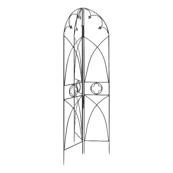 Quatrefoil Trellis - Decorative Garden Trellis for Climbing Plants, Vines & Flowers | Perfect for Outdoor Gardens, Patios & Backyard Landscaping