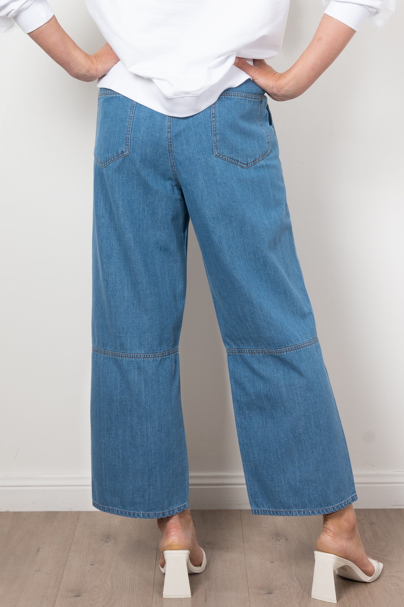 M.A. Dainty Kent Pant - Women's High Waisted Wide Leg Trousers for Office & Casual Wear | Comfortable Stretch Fabric for Work & Everyday Outfits