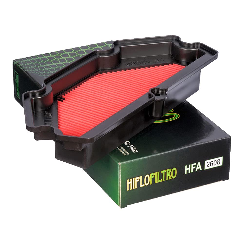 HiFlo HFA2608 High Performance Air Filter for Cars, Trucks & SUVs - Premium Engine Protection & Improved Fuel Efficiency - Ideal for Daily Commuting & Off-Road Adventures