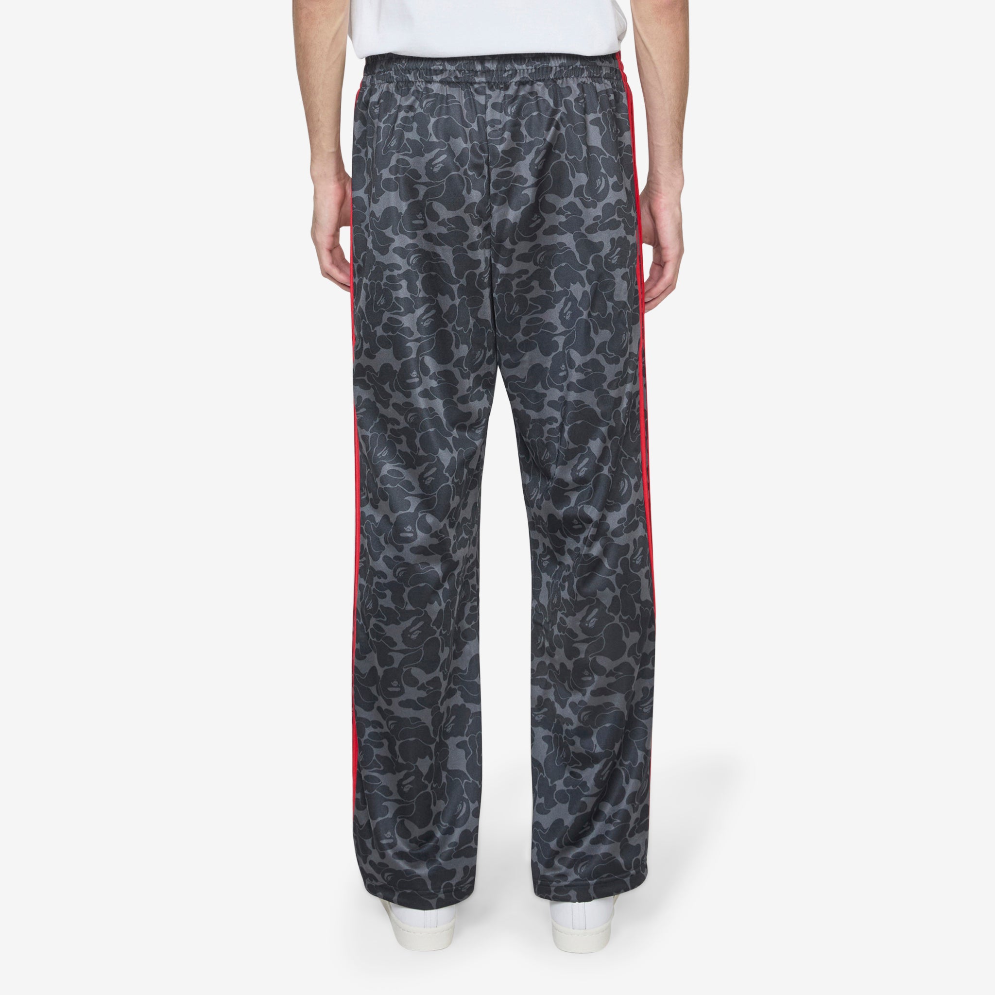 BAPE x Firebird Black Track Pants - Men's Streetwear Joggers for Casual & Gym Wear | Hip-Hop Fashion & Urban Style
