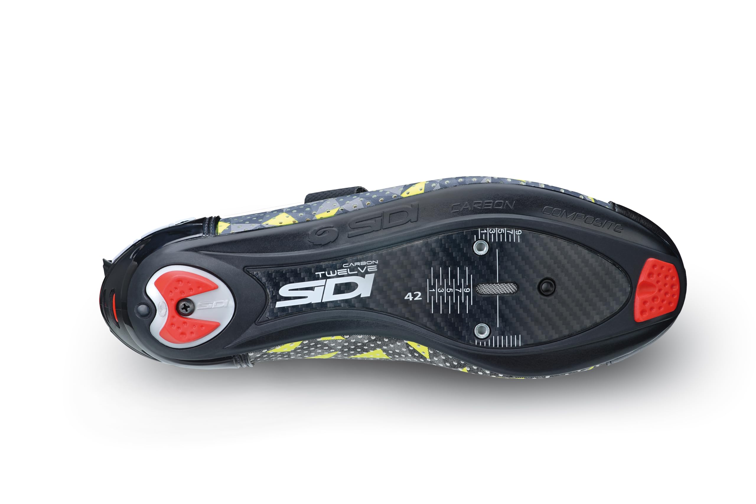 SIDI Men's T-5 AIR Professional Triathlon Cycling Shoes with Secure Velcro Closure - Ideal for Road Biking, Indoor Training & Triathlon Competitions