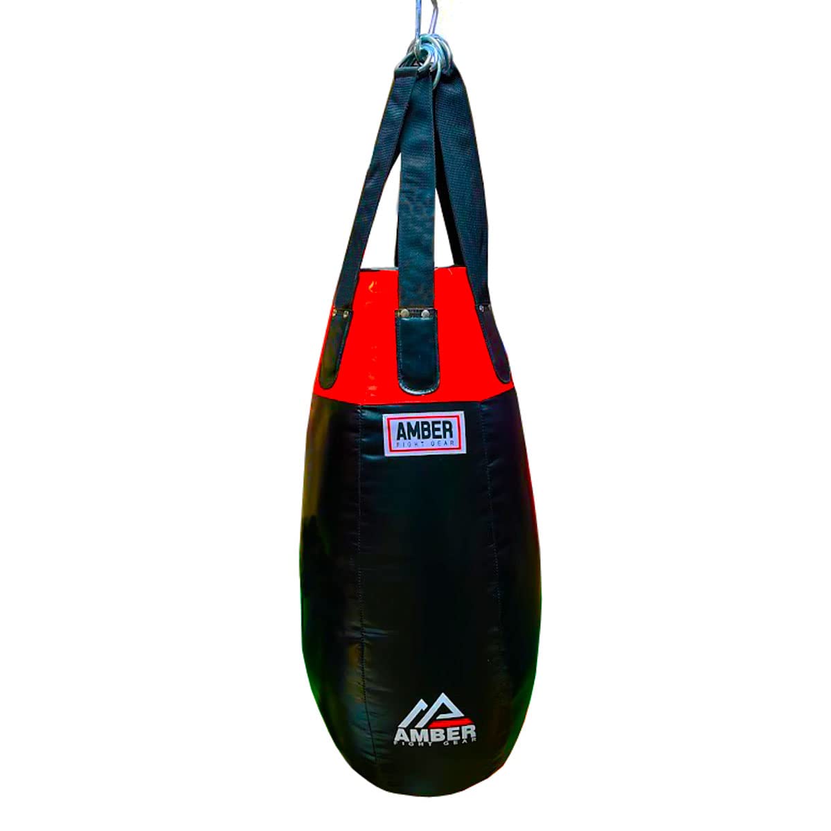 Amber Fight Gear Tear Drop Heavy Punching Bag for Kickboxing, MMA & Muay Thai Training - Durable Boxing Bag with Swivel Chain (Filled/Unfilled Options) - Perfect for Home Gyms & Martial Arts Studios