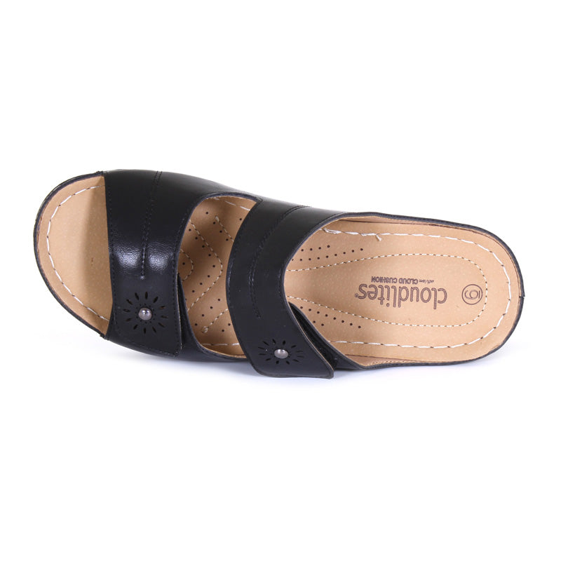 Women's Edna Velcro Sandals - Comfortable Adjustable Straps for Walking, Travel & Casual Wear - Summer Beach & Outdoor Slip-On Shoes