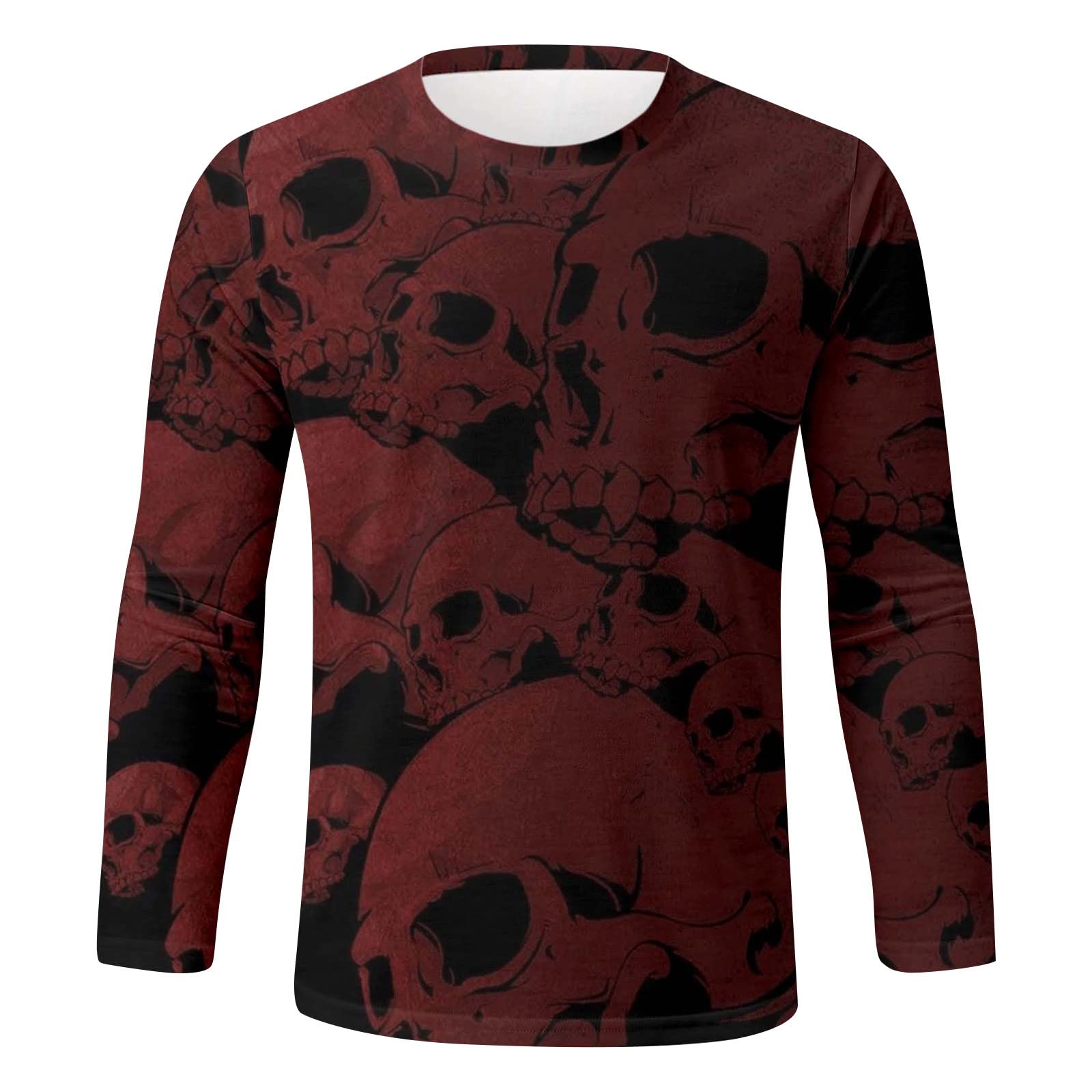Men's Muscle Fit Long Sleeve Undershirt - Workout Gym Tee for Men - Moisture Wicking Casual Shirt for Training, Layering & Everyday Wear