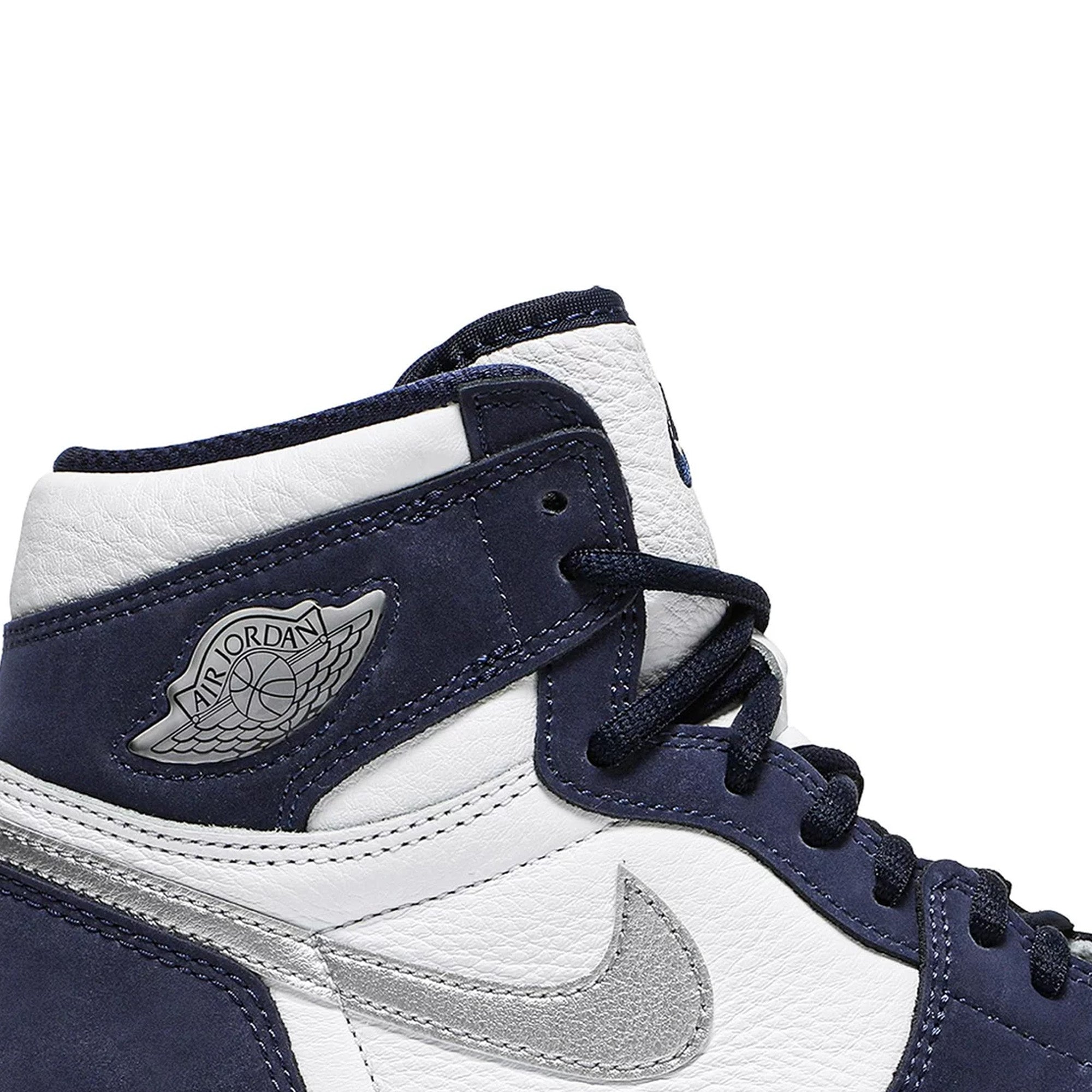 Air Jordan 1 CO. Japan 'Midnight Navy' 2020 Retro Sneakers - Men's Basketball Shoes for Streetwear & Casual Style