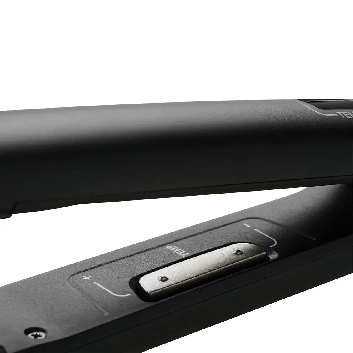 TYMO Sway Noir Hair Straightener Brush - Professional Ionic Ceramic Flat Iron for Smooth & Shiny Hair - Perfect for Home & Salon Styling