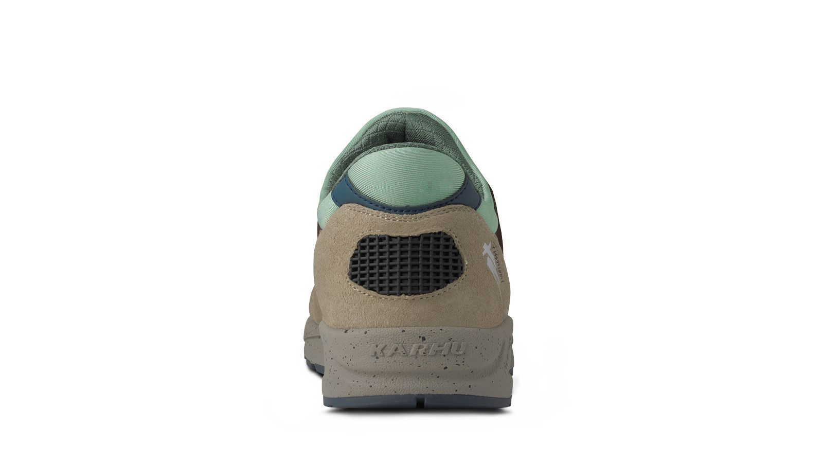 ARIA 95 Running Shoes - Slate Green & Cappuccino Color | Lightweight Comfort for Jogging, Gym Workouts & Daily Wear