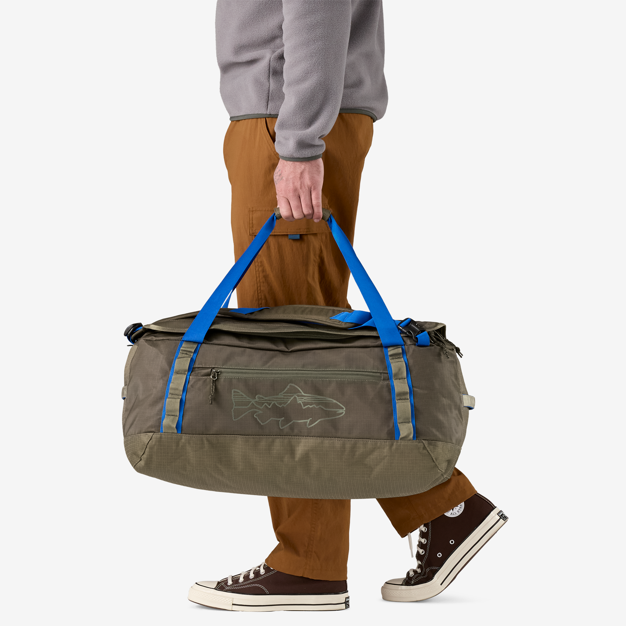 Black Hole® Duffel 55L - Waterproof Travel Duffel Bag for Outdoor Adventures, Gym & Weekend Getaways | Durable Carry-On Luggage for Camping, Hiking & Sports