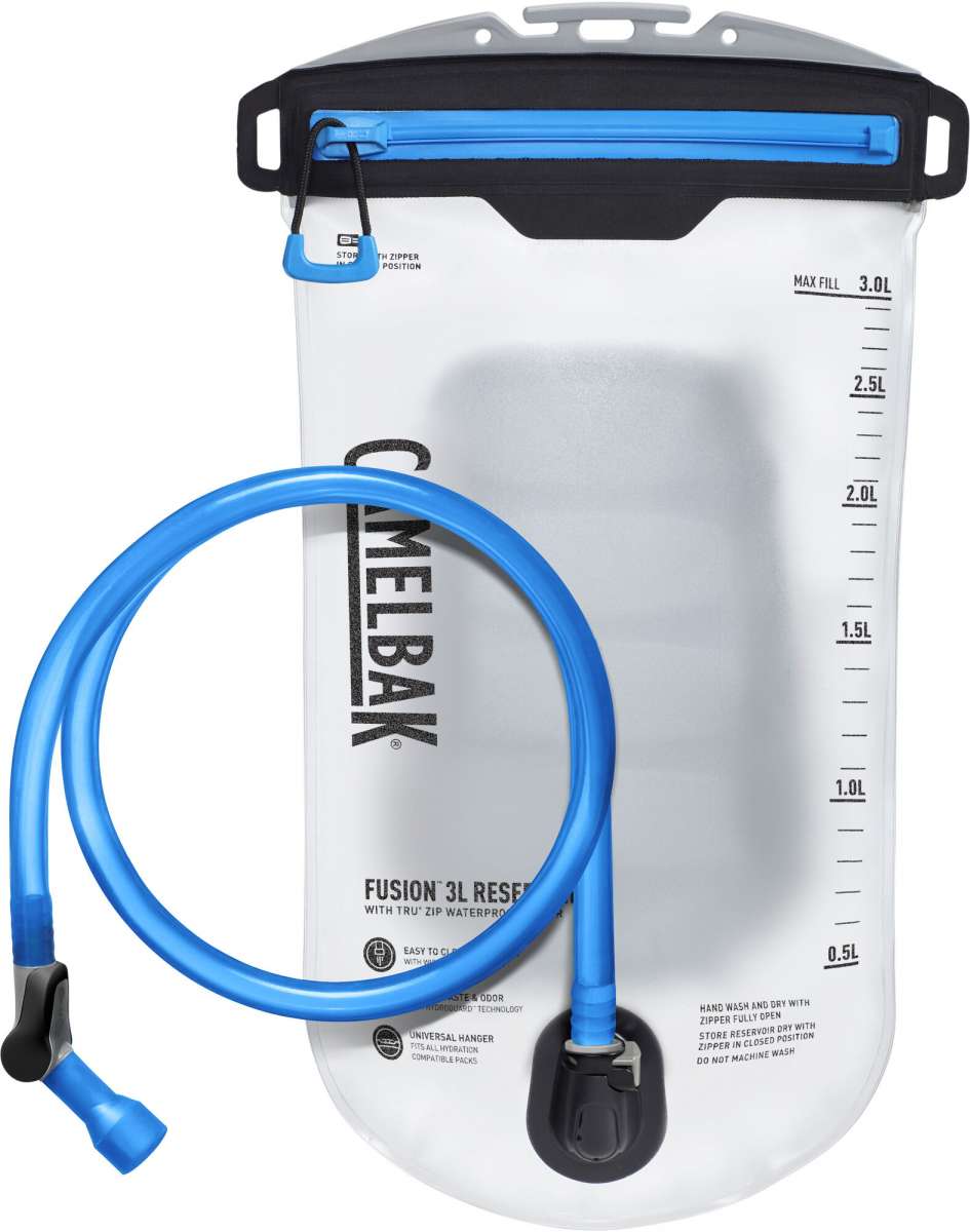Camelbak Fusion 3L 100oz Hydration Reservoir - Lightweight Water Bladder for Hiking, Biking & Outdoor Adventures (2022-2023 Model)