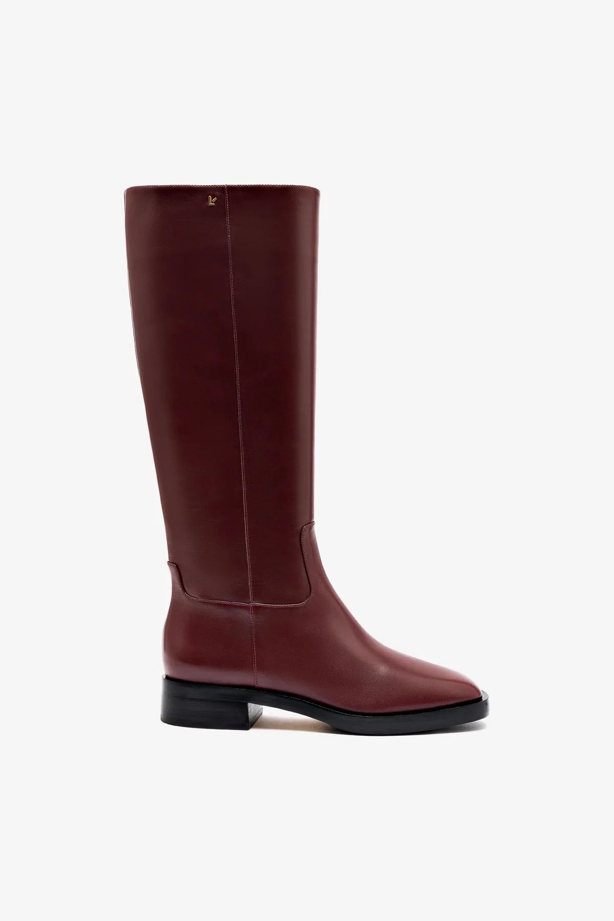 Anne Burgundy Leather Boots for Women - Stylish & Comfortable Ankle Booties for Fall, Winter & Casual Outfits
