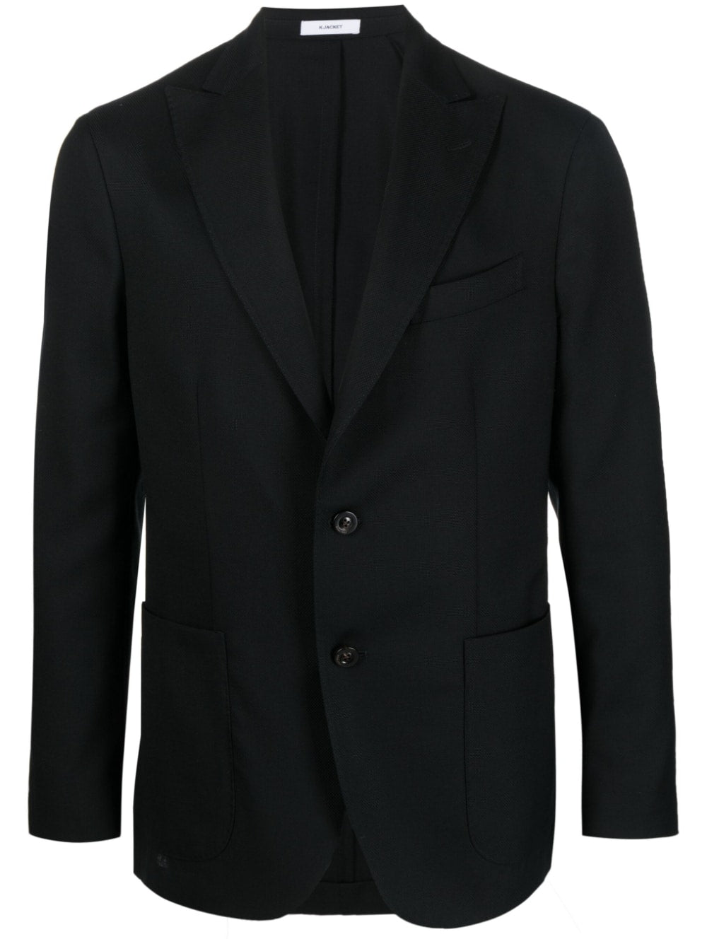 Boglioli Men's Black Jacket - Premium Slim Fit Blazer for Business & Casual Wear | Perfect for Office, Weddings & Special Events