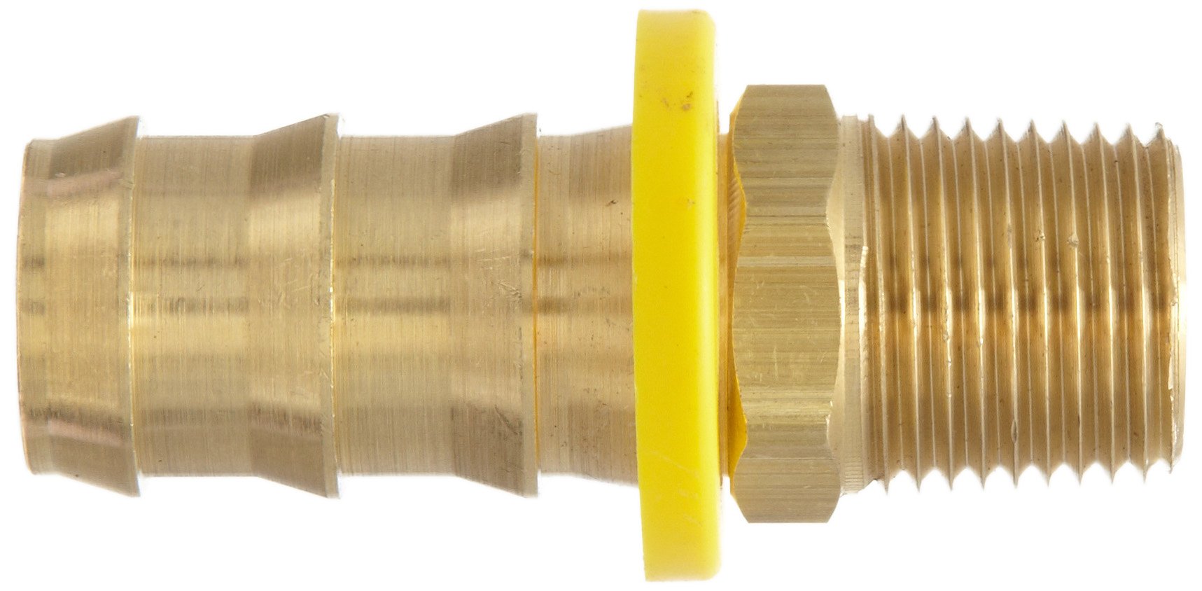Dixon BPN64 Brass Push-On Hose Fitting Adapter - 1/2