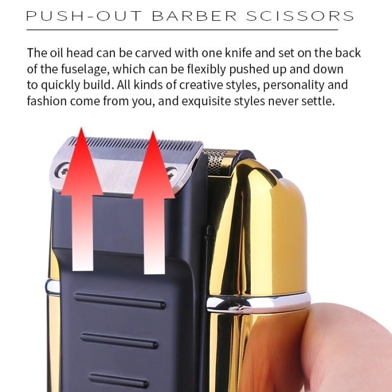 Professional Electric Razor for Men - Rechargeable Foil Shaver with Ultra Close Shave, Washable & Powerful Bald Head Trimmer - Perfect for Home, Travel & Barber Shop Use