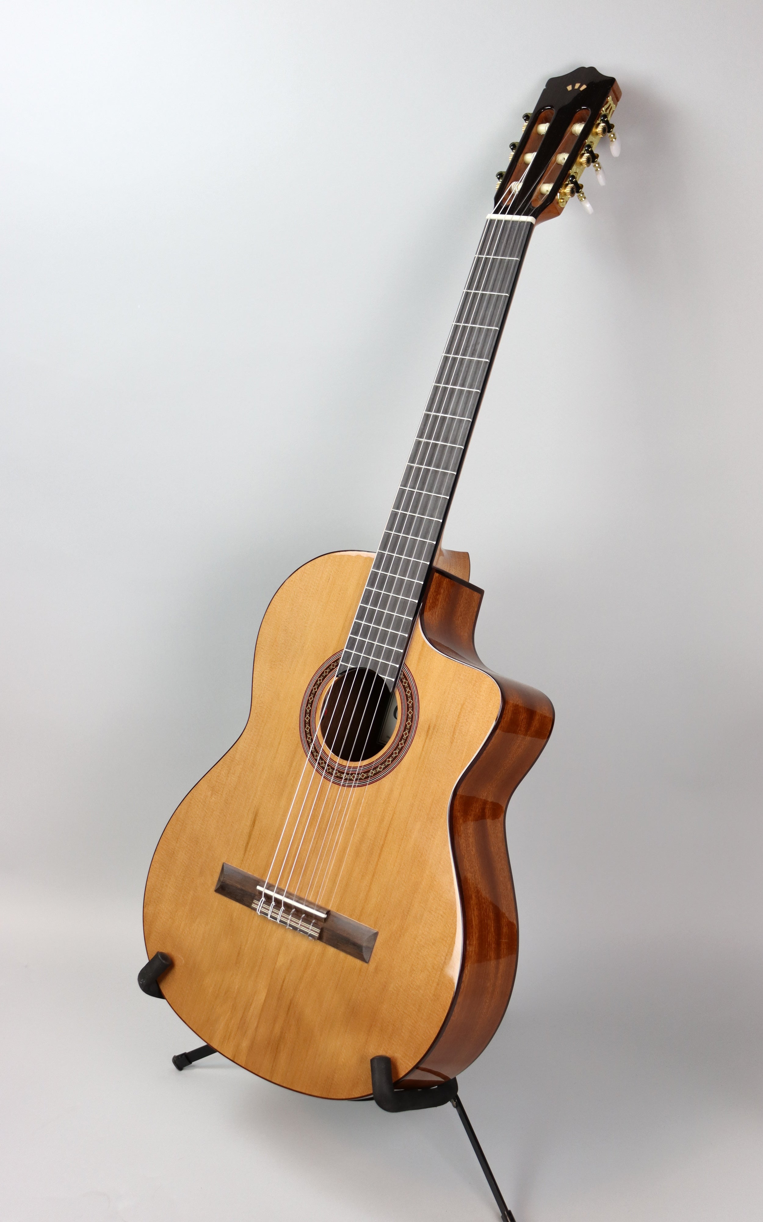 Cordoba C5 CE Acoustic-Electric Guitar with Cedar Top & Nylon Strings - Perfect for Classical, Flamenco & Fingerstyle Playing