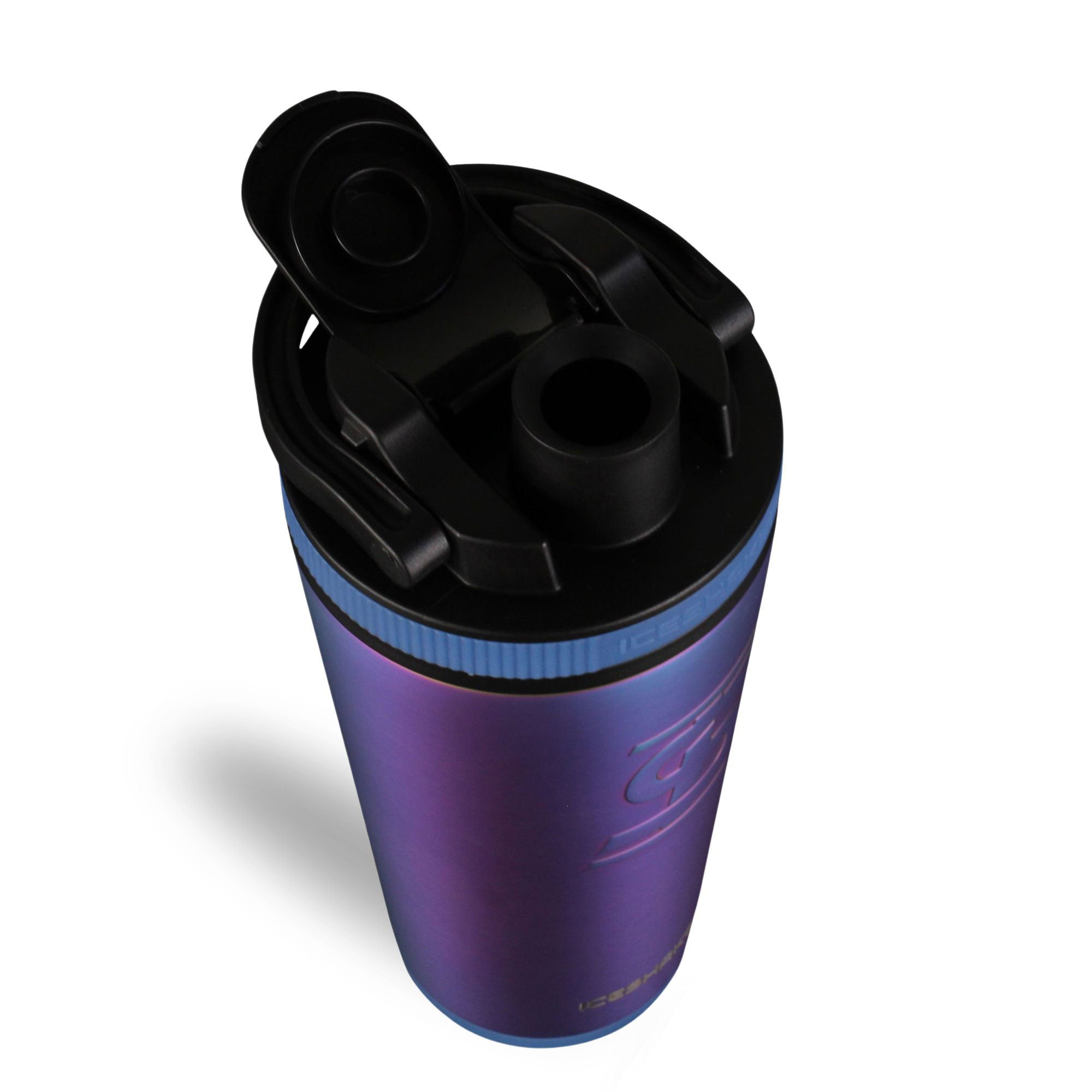 26oz Insulated Stainless Steel Ice Shaker Bottle - Wisteria Purple for Gym, Workout & Protein Drinks | Leakproof & Sweatproof Design for Sports & Outdoor Activities