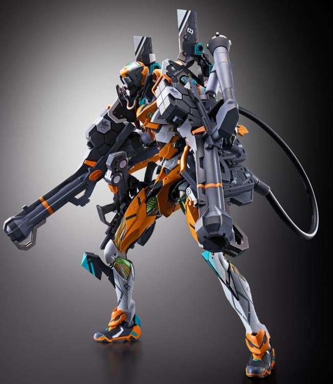 Bandai Metal Build Evangelion EVA Unit 00/00 Kai Prototype Action Figure - Neon Genesis Collectible Model for Anime Fans & Display