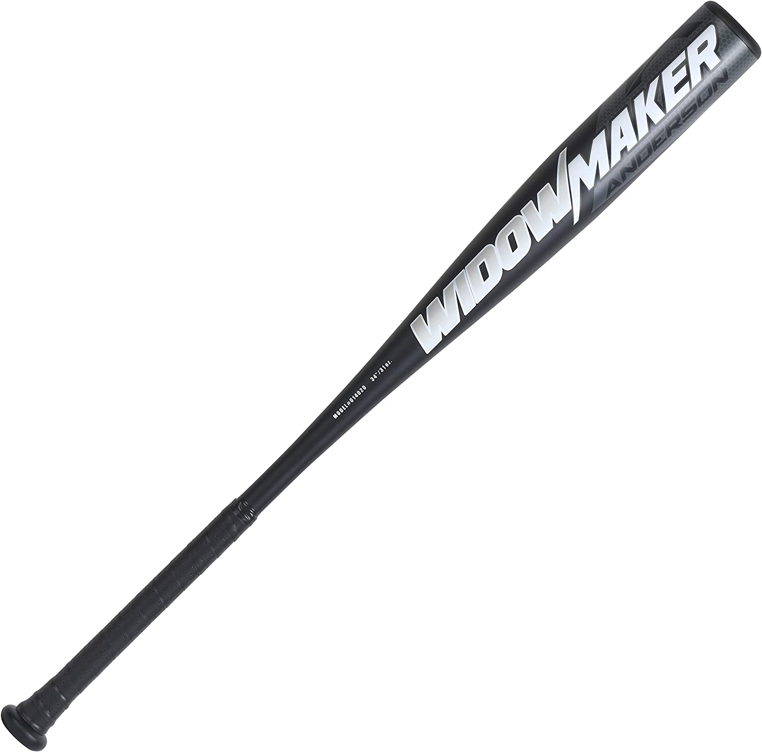 2021 Anderson Widowmaker BBCOR Baseball Bat -3 Length to Weight Ratio | Black & White Design | Perfect for High School & College Players | Ideal for Power Hitters & Tournament Play