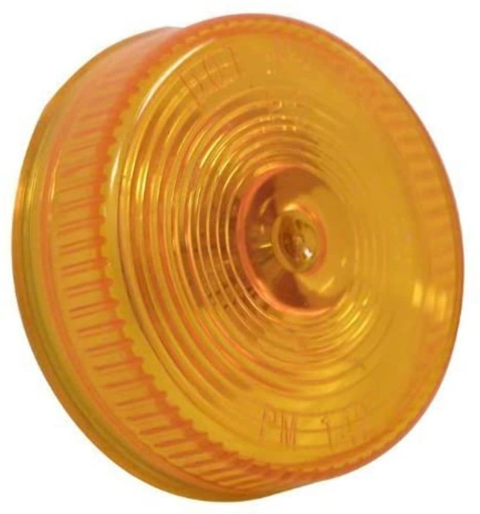 Peterson Manufacturing M142A LED Side Clearance Marker Light - Amber/Red Truck Safety Lights for Semi Trailers & Commercial Vehicles - Durable DOT Compliant Marker Lamps for Night Visibility & Road Safety