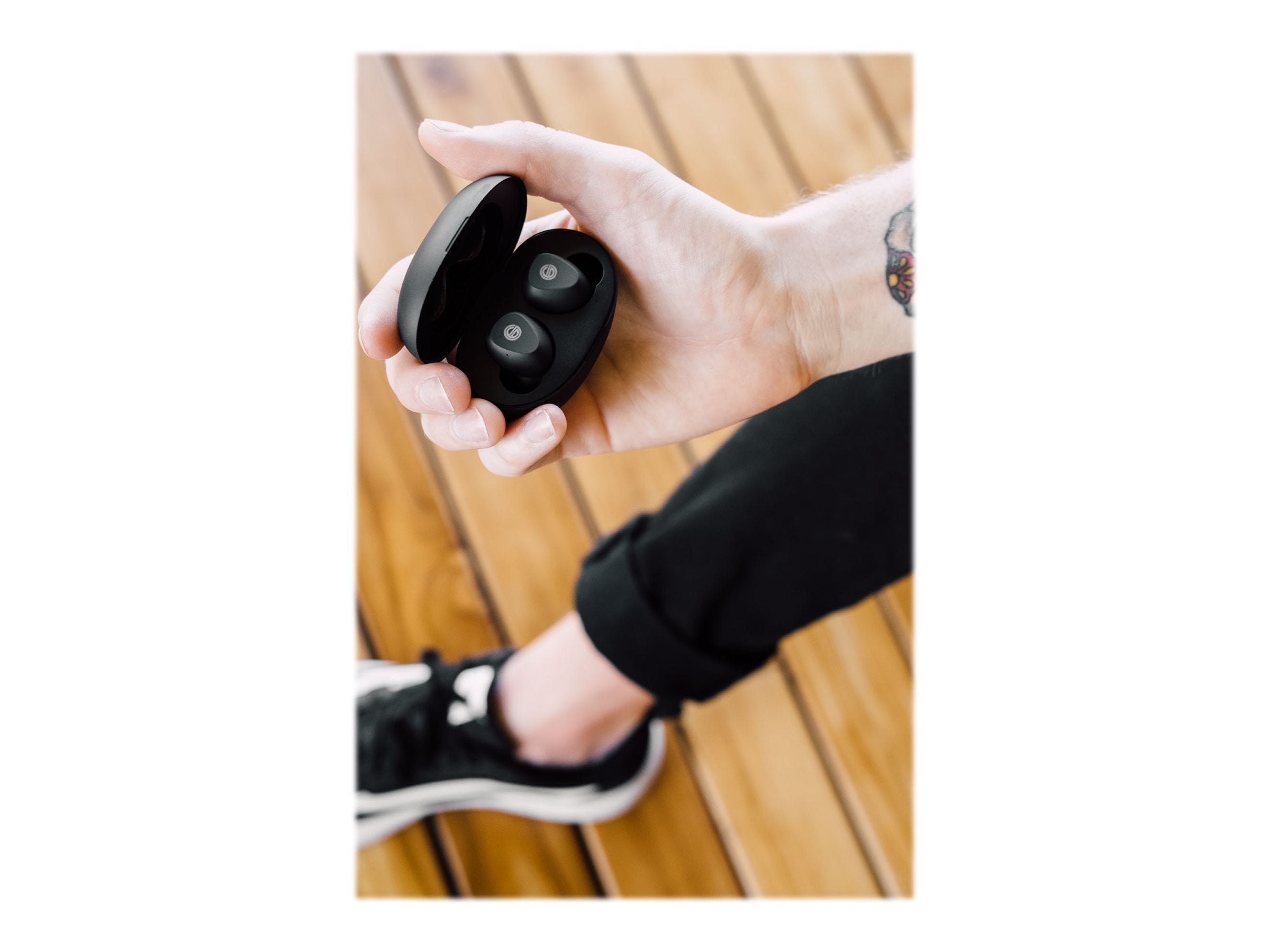 Grado GT220 Wireless Earbuds - Premium In-Ear Headphones with Active Noise Cancelling for Gym, Running & Travel - Bluetooth 5.0, 30H Battery Life, IPX4 Waterproof