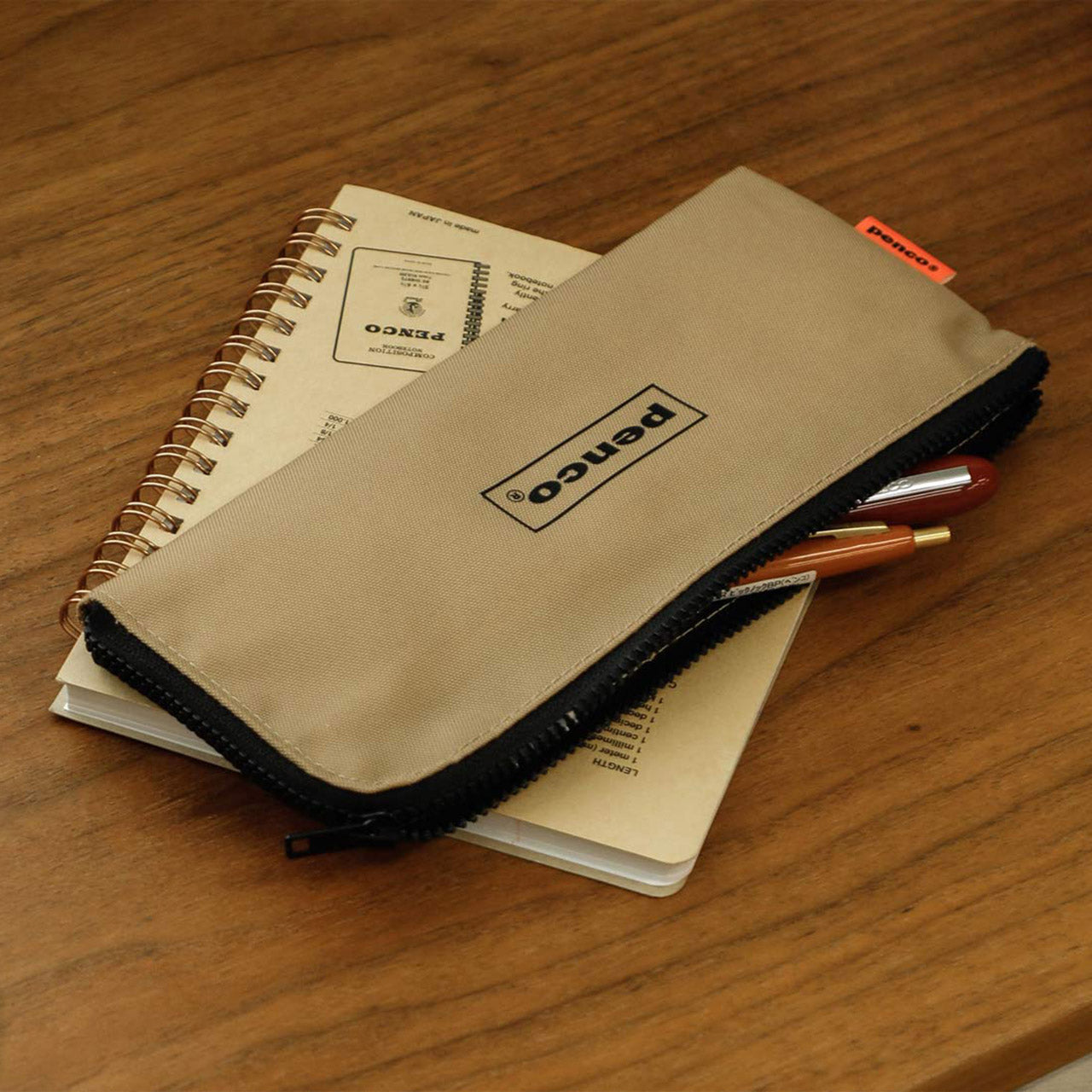 Penco Flat Pen Case - Durable & Slim Pencil Holder for School, Office & Travel - Organize Pens, Pencils & Art Supplies Easily